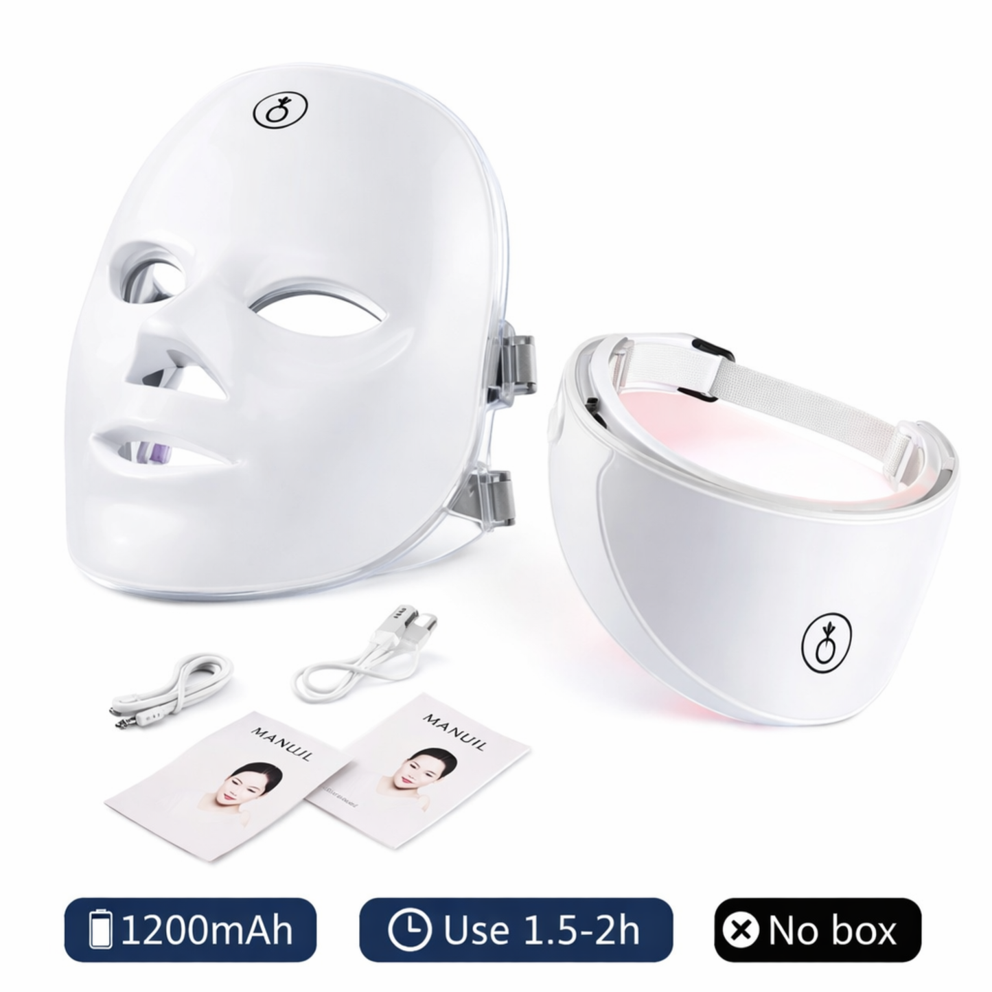DriveOn™ 7‑Color LED Therapy Face Mask