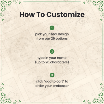 DriveOn® Custom Book Embosser
