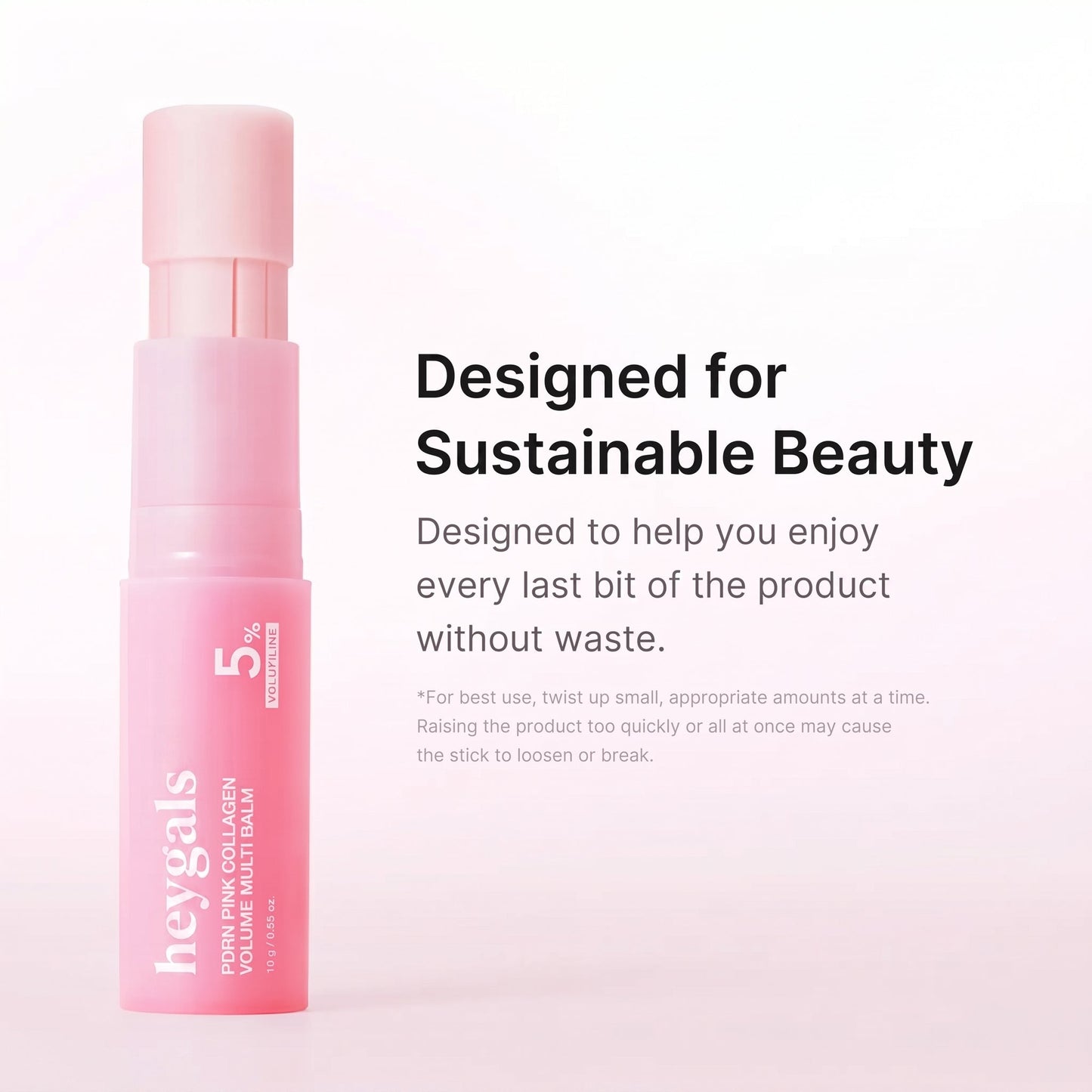 HeyGals Pink Collagen Volume Multi Balm