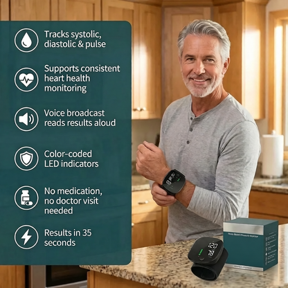DriveOn® Wrist Blood Pressure Monitor