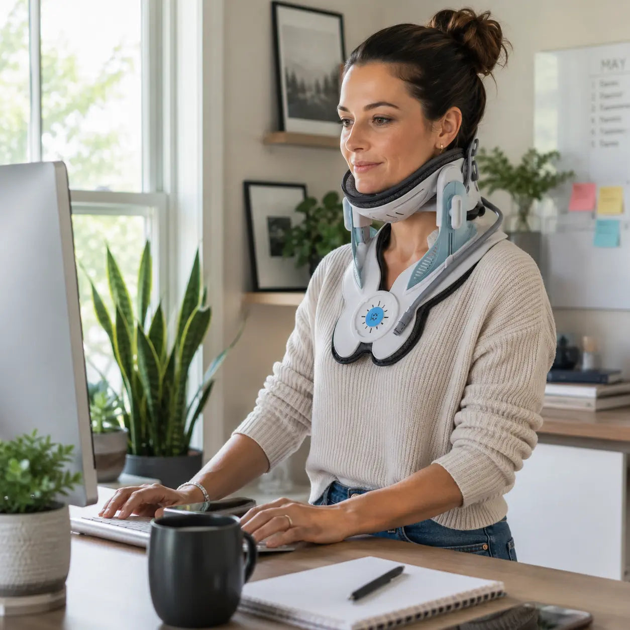 SpineEase™ Cervical Traction Device — At-Home Neck Decompressor