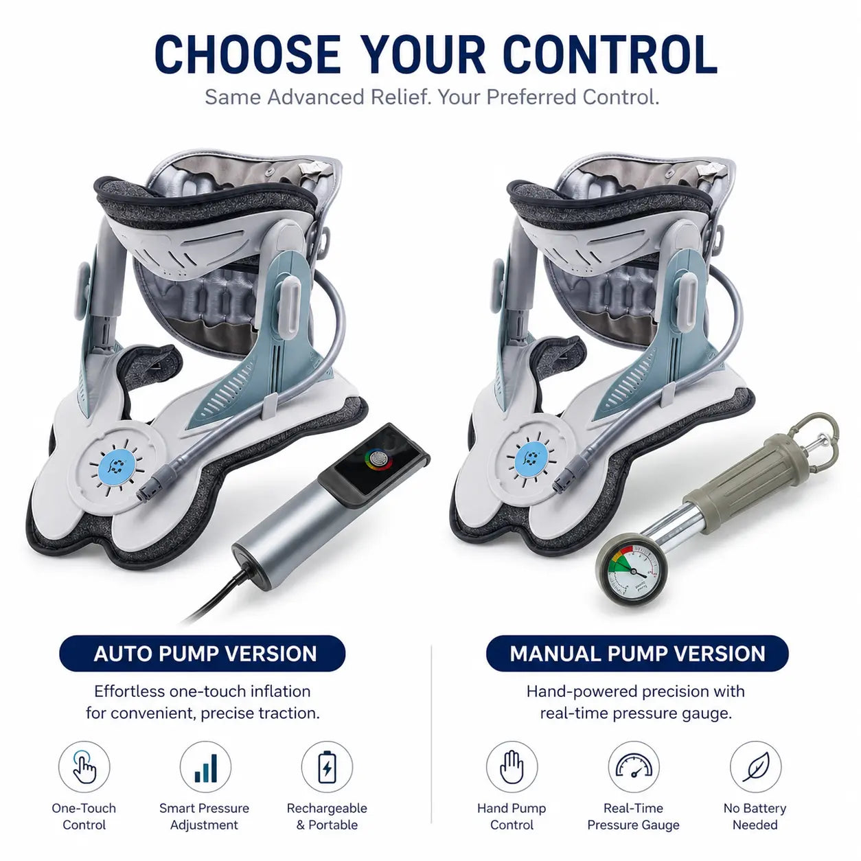 SpineEase™ Cervical Traction Device — At-Home Neck Decompressor