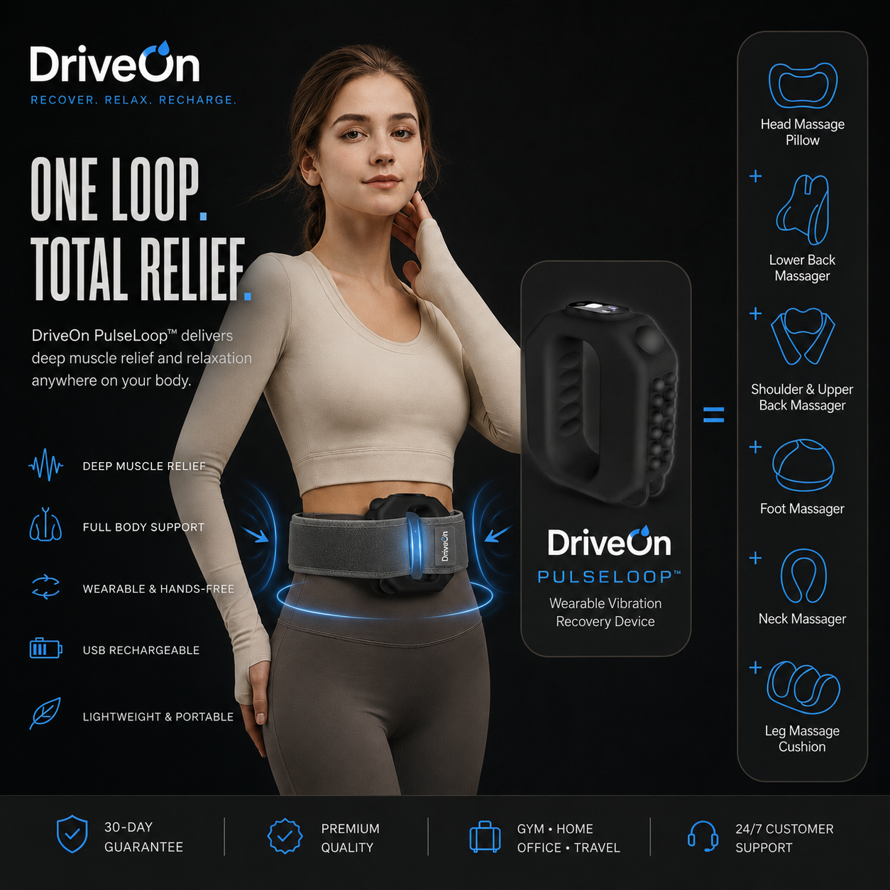 DriveOn® Ring Massager