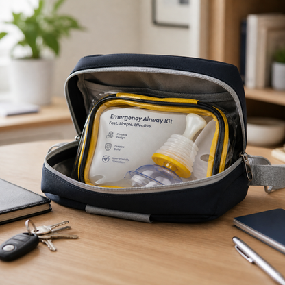 Handled Emergency Airway Kit - Helps Remove Airway Obstructions