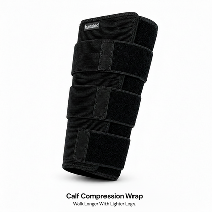 Handled Calf Compression Wrap - Walk Longer With Lighter Legs