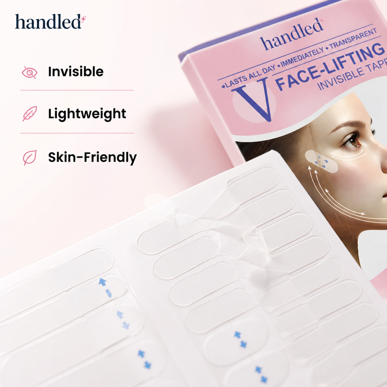 Handled Lifting Invisible Tape - Instantly Lift Sculpt Your V-Line