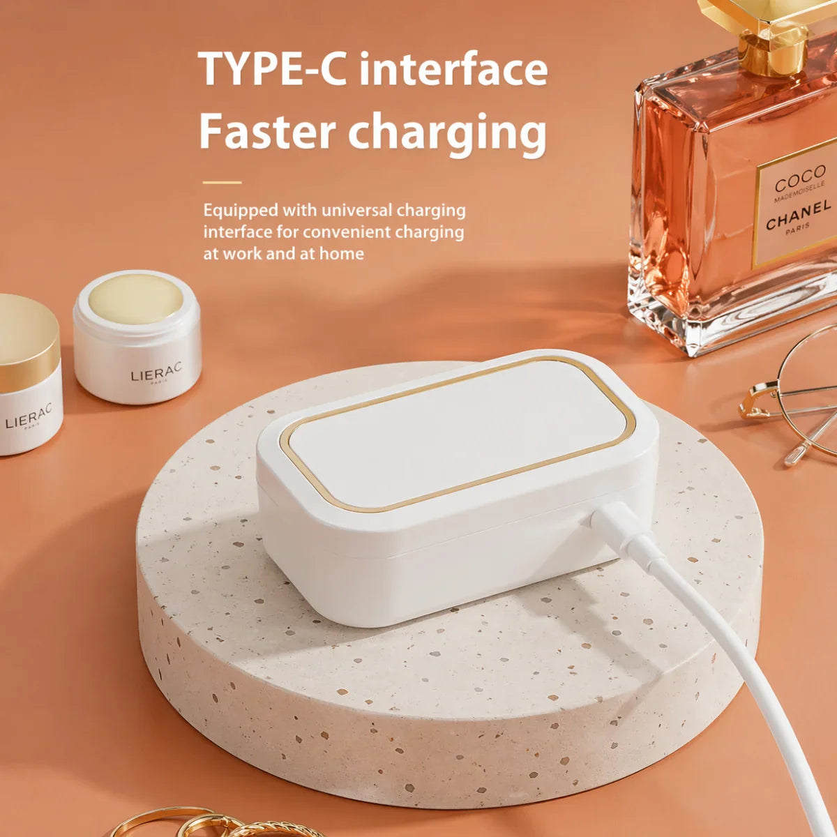 Handled Ultrasonic Contact Lens Cleaner - Deep Clean Your Lenses In Just 2 Minutes