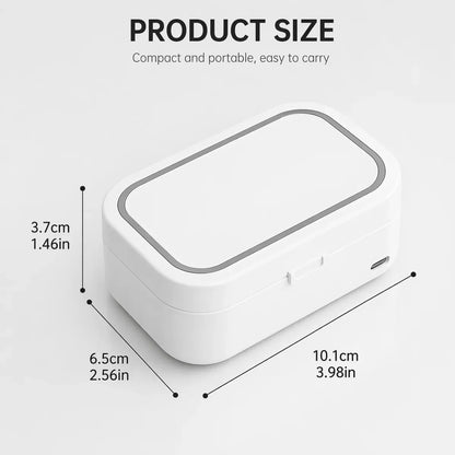 Handled Ultrasonic Contact Lens Cleaner - Deep Clean Your Lenses In Just 2 Minutes