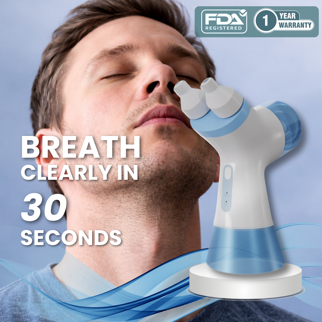 DriveOn® Dual Action Nasal Cleaner - Breathe Clearly In 30 Seconds