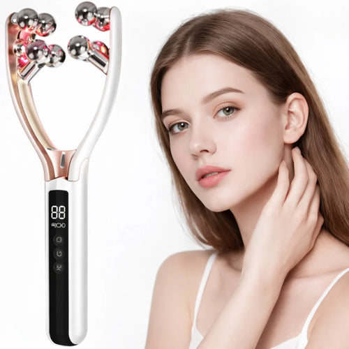 Handled Face Sculpt EMS Beauty Roller - Lift & Sculpt Your Face in 5 Minutes