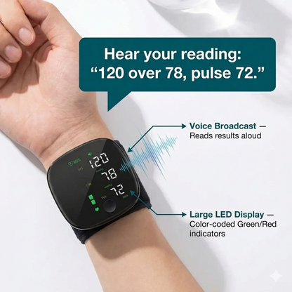 DriveOn® Wrist Blood Pressure Monitor