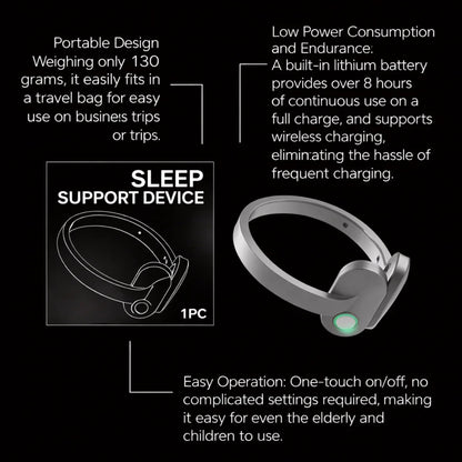 Handled Sleep Vagus Nerve Stimulation Device - Feel Calm in Just 4 Minutes