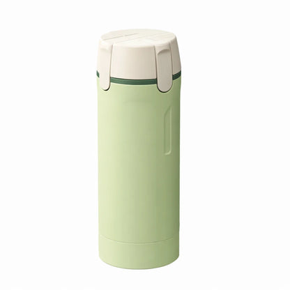 Handled Portable Travel Dispenser - Carry 4 Essentials in One Compact Bottle