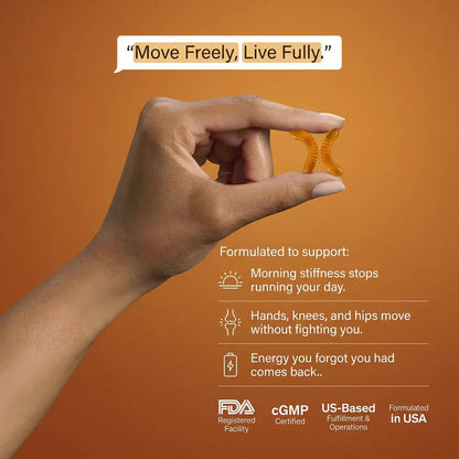 Handled Premium Turmeric Gummies - Move More Comfortably In Just 30 Days