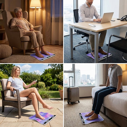 Handled ems-foot-mat multi-use