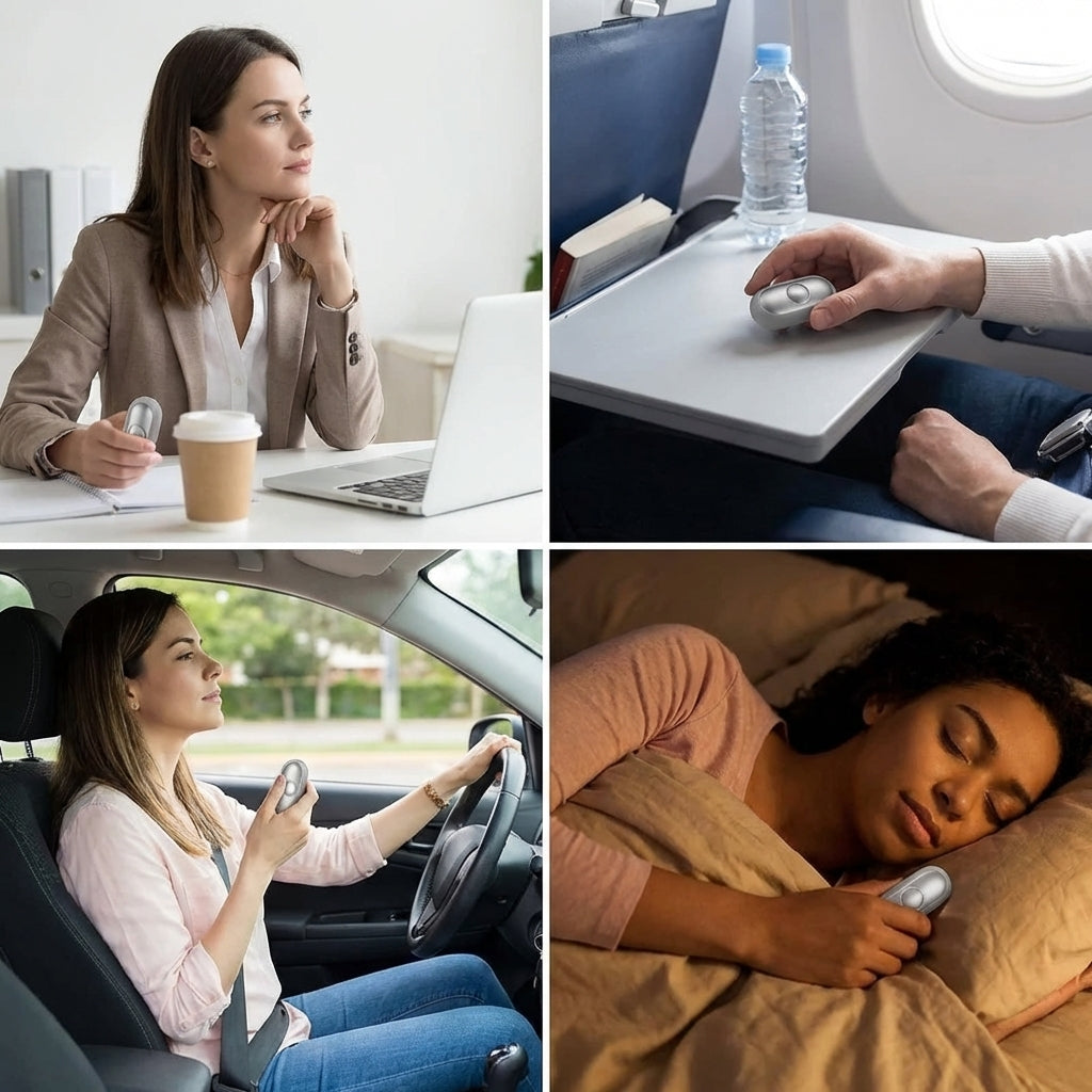 Handled anxiety-device multi-use
