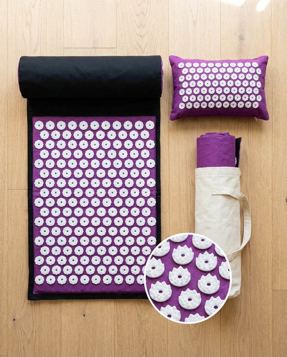 Acupressure Mat - product features flat lay