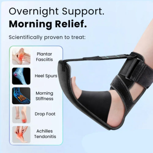 Handled Foot Drop Brace Night Splint - Overnight Support