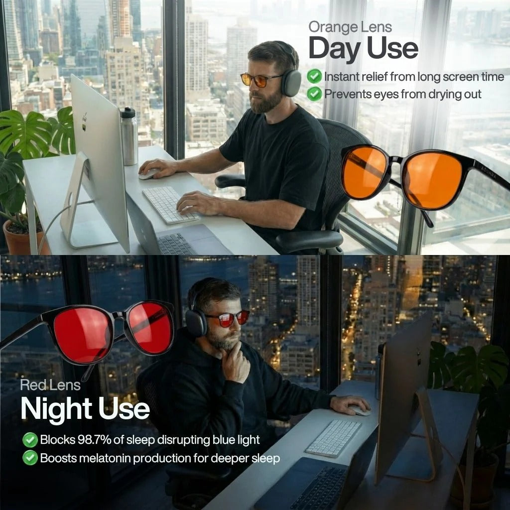 DriveOn® Unisex Blue Light Blocking Glasses