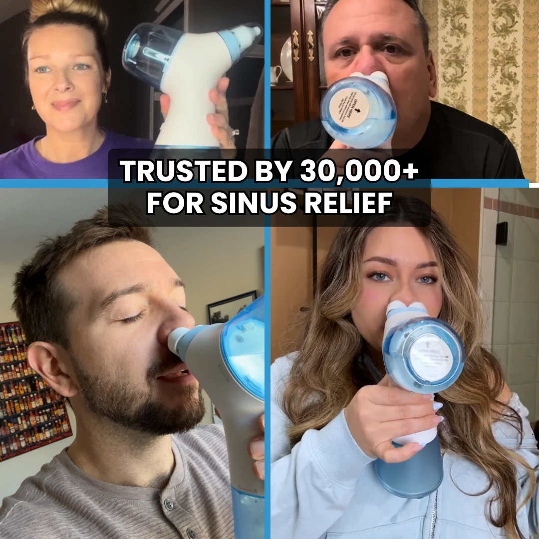 DriveOn® Dual Action Nasal Cleaner - Breathe Clearly In 30 Seconds