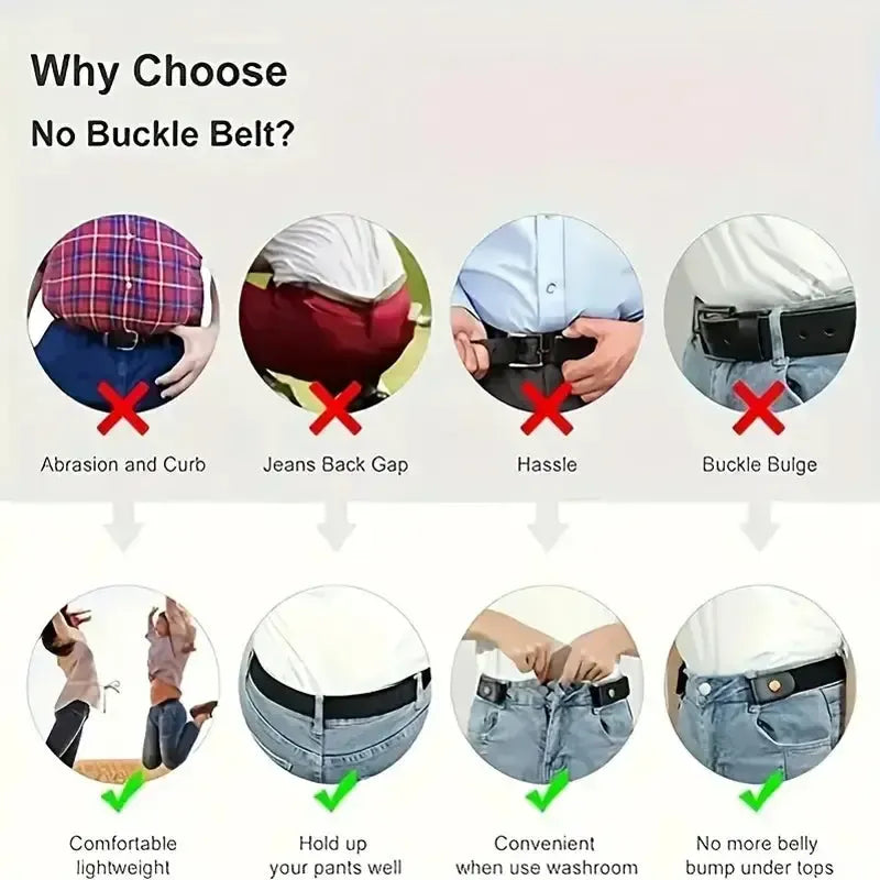 DriveOn® Invisible Elastic Belt