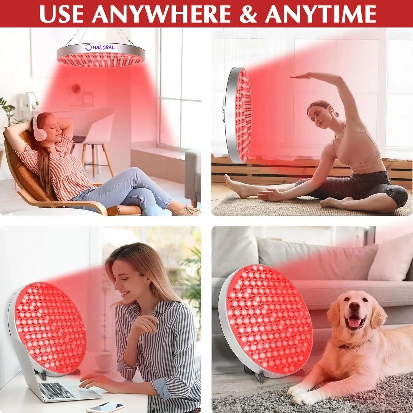 DriveOn® Red Light Therapy Panel