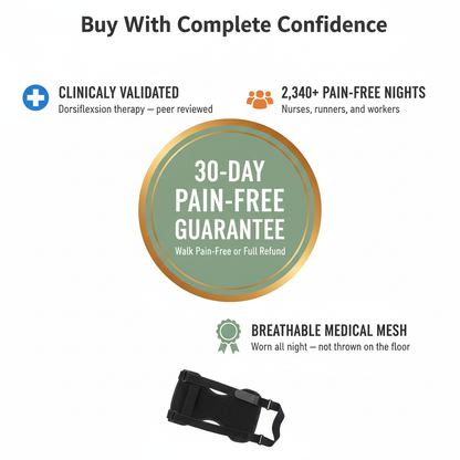 30-Day Pain-Free Guarantee — Trust Badges